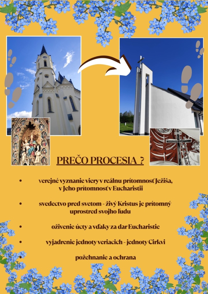 eucharistická procesia ružomberok černová klačno