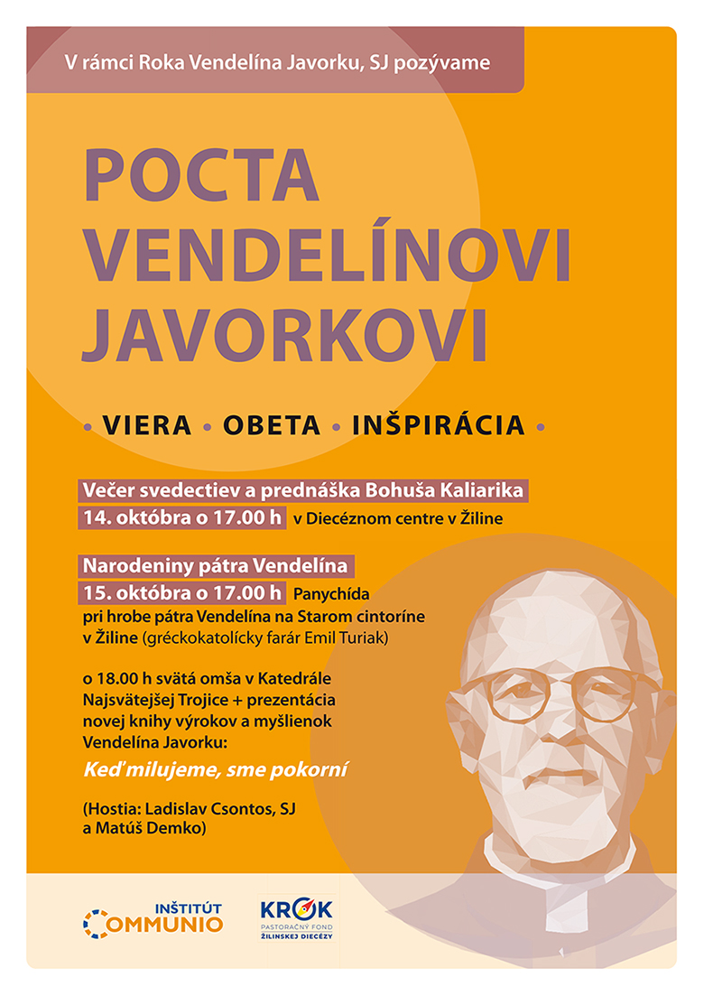 vendelín javorka 2026 v Žiline, panychída, 144 narodeniny, predstavenie novej knihy